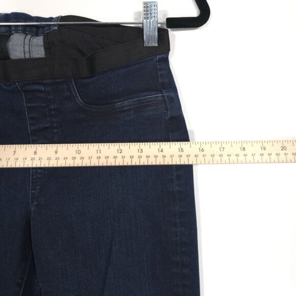 HELMUT LANG Women's Jeggings Denim Size 28 USA🇺🇸MADE Elastic Waist Raw Hem - Picture 6 of 11